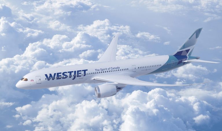 Westjet, Calgary to London Gatwick