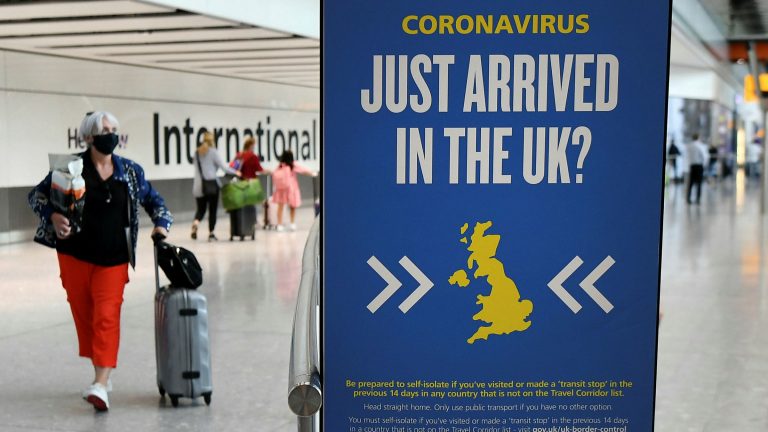 England confirms COVID testing for all arrivals