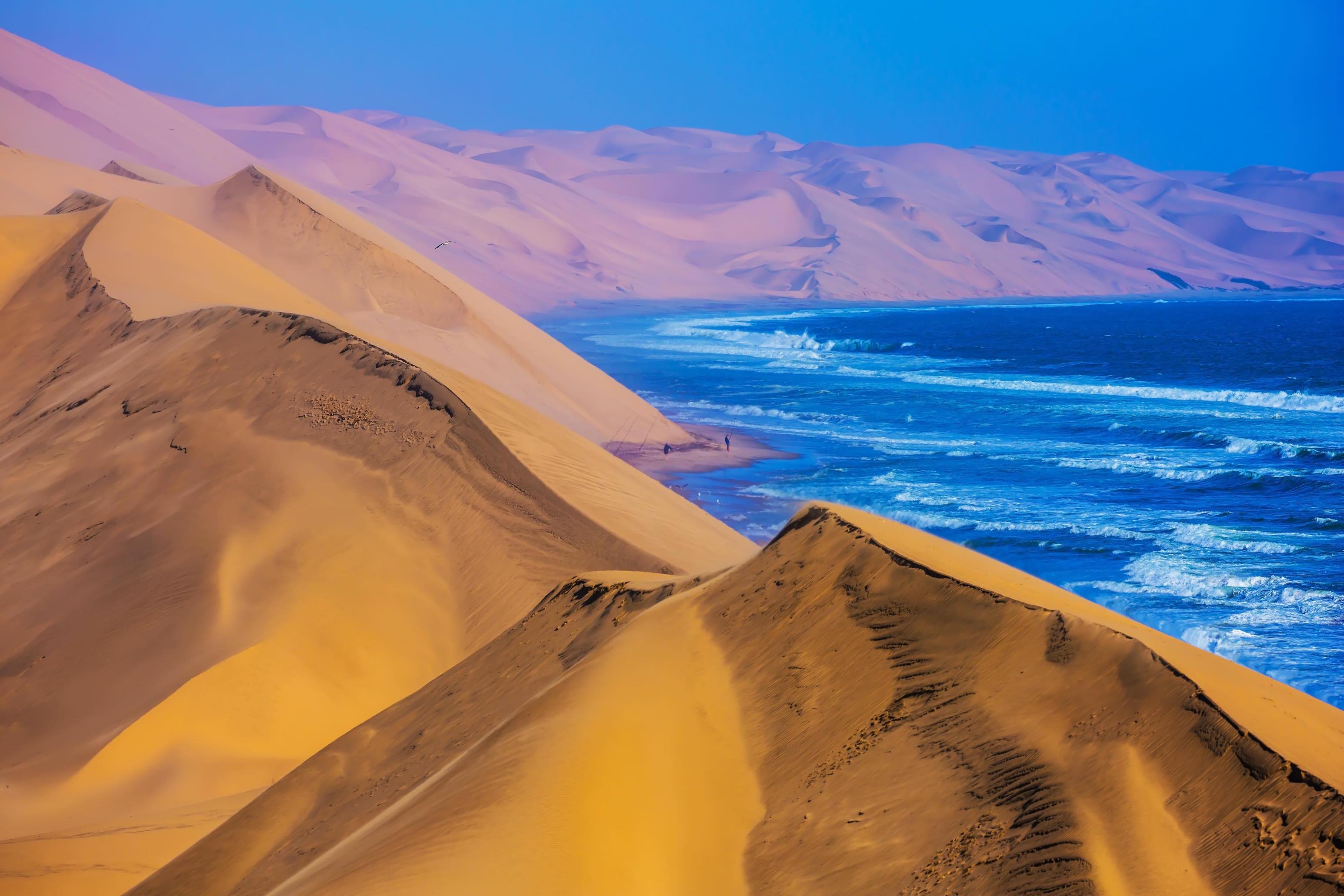 Namib Desert Meets The Atlantic Ocean Namib Desert Meets The Atlantic Ocean