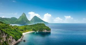 Ant and Jordan’s St Lucia honeymoon