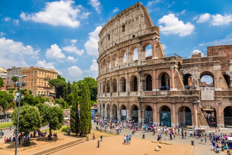 Visiting The Colosseum in Rome