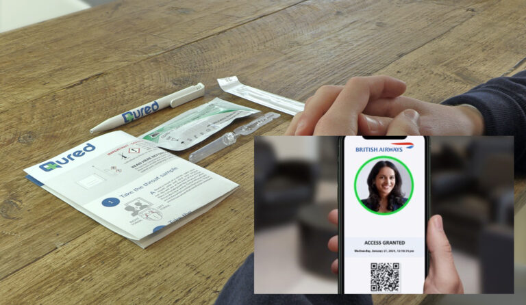 Using the Verifly app and Qured covid tests on some British Airways Flights is pointless!
