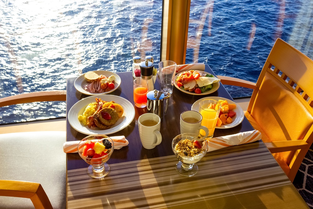 which cruise line has the best food