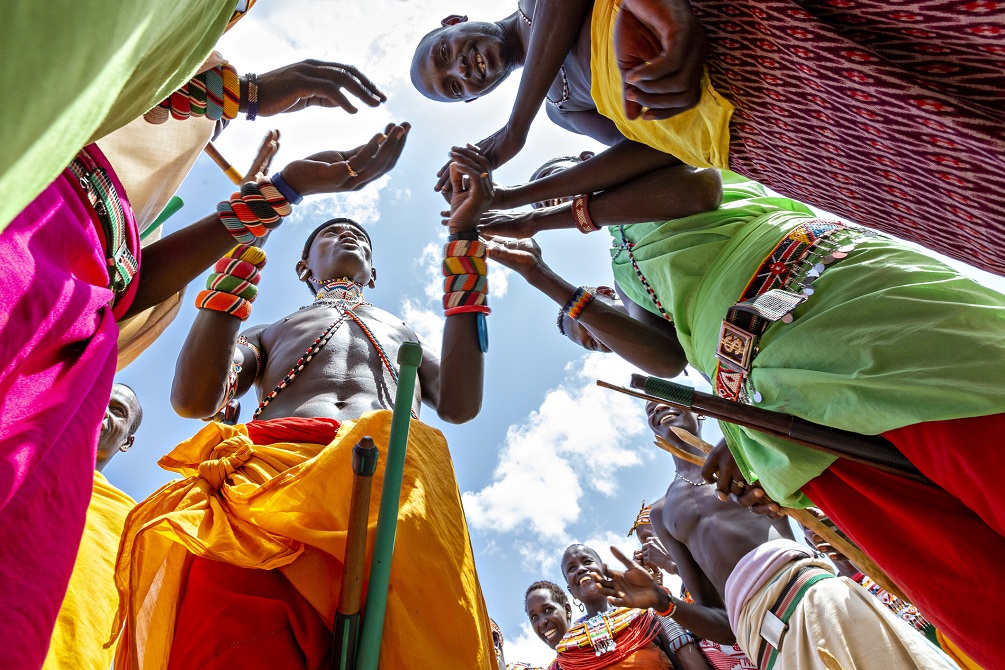 Samburu tribal people, Samburu, Kenya