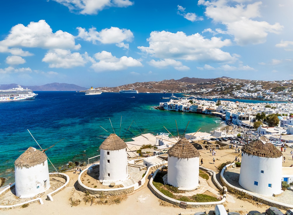 Mykonos town, Cyclades, Greece