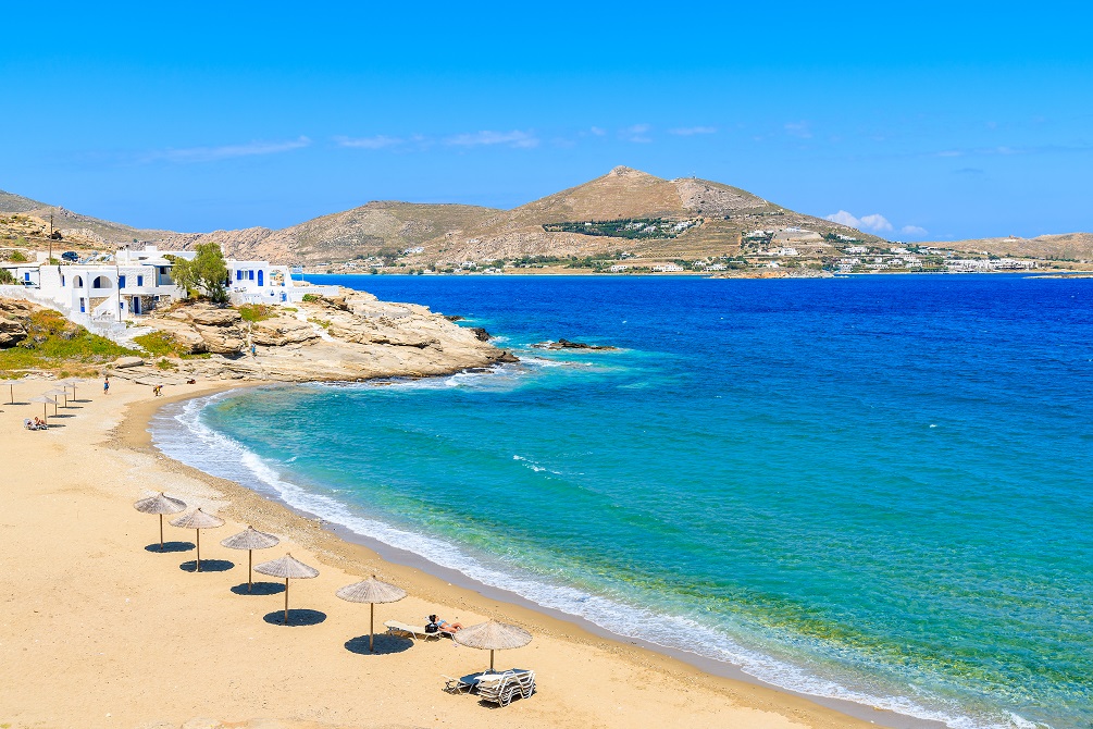 Naoussa village, Paros island, Cyclades, Greece