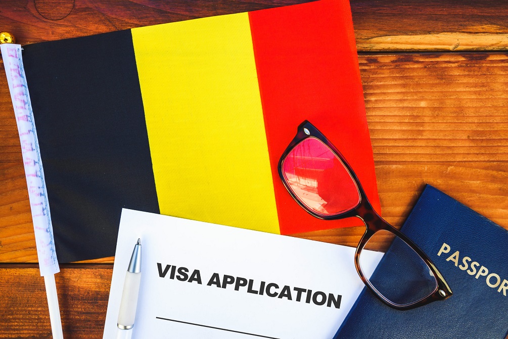 Belgium visa application
