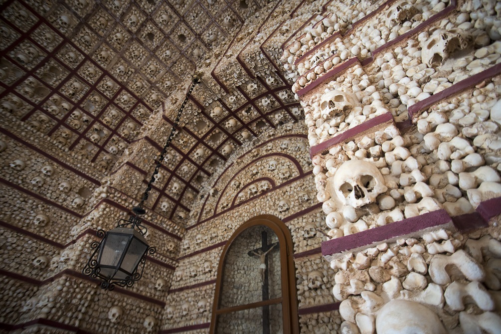 Chapel of Bones in Portugal