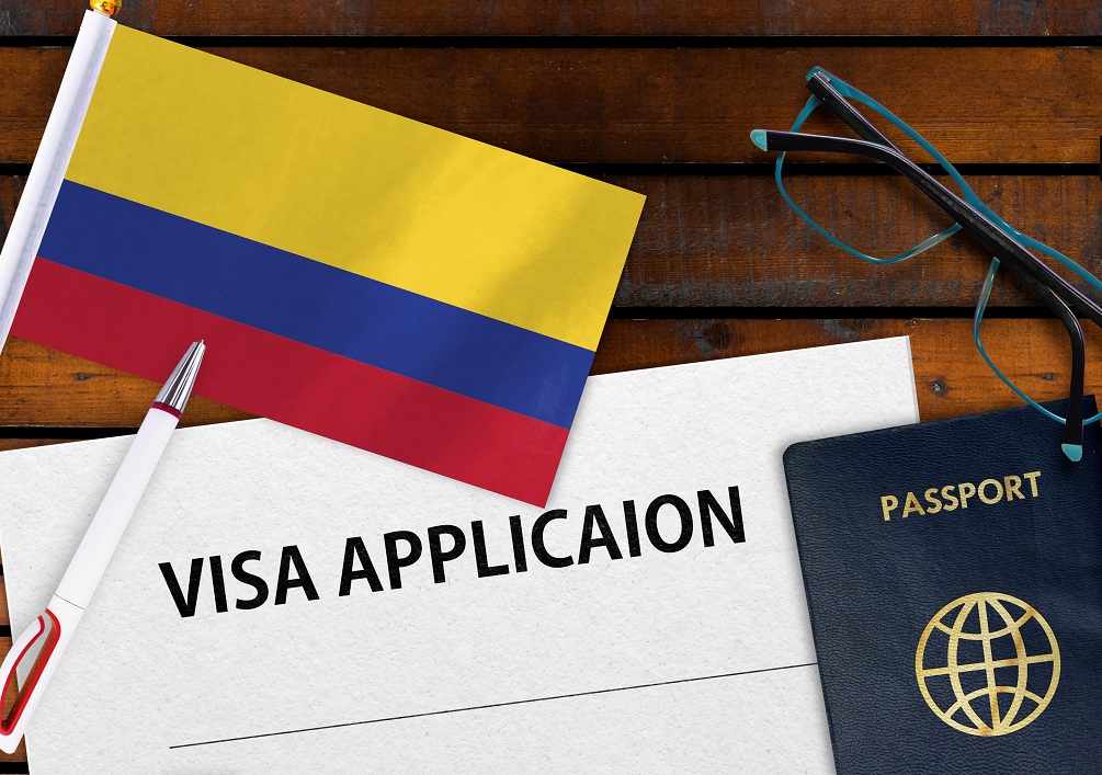 Colombia visa application form