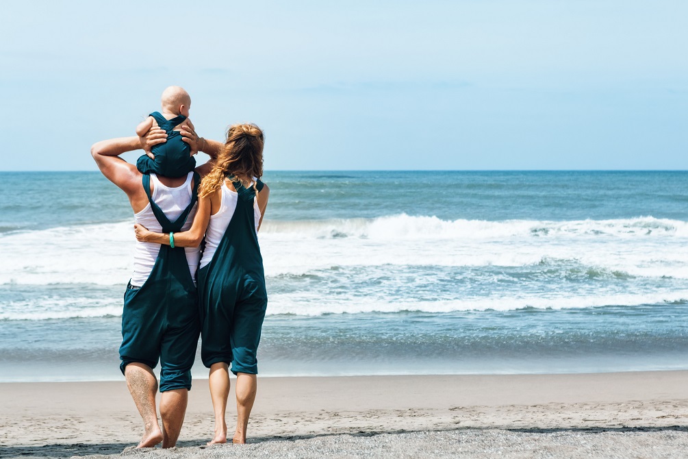 Jumpsuit in beach