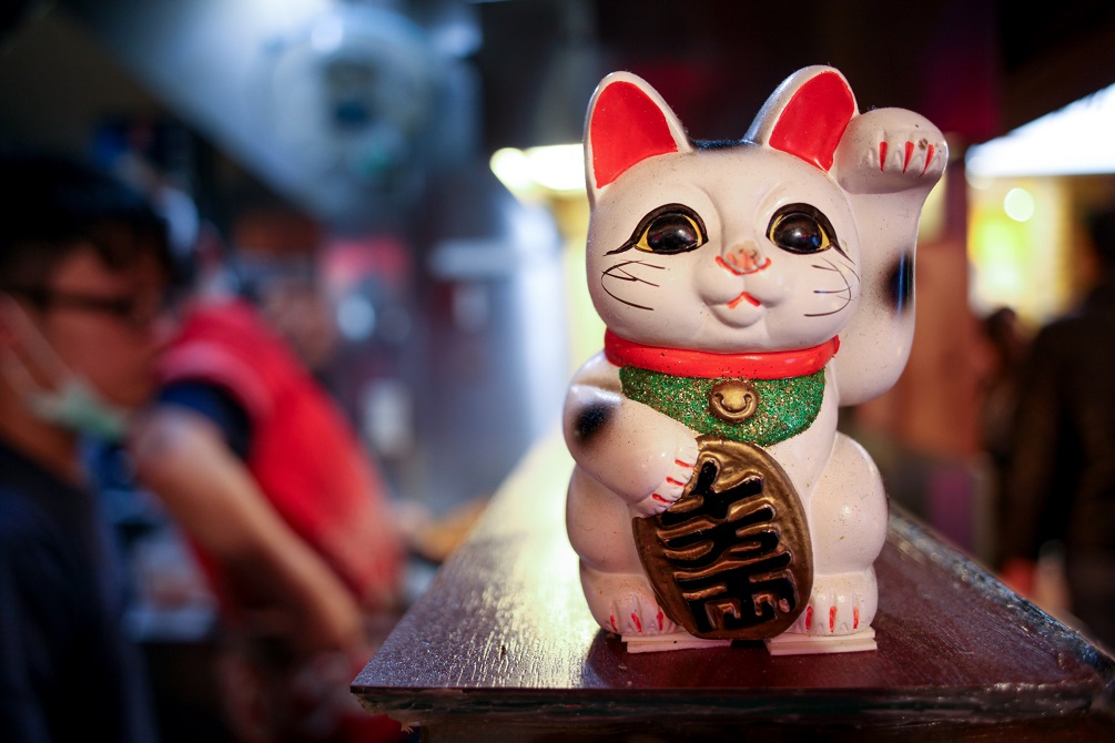 Maneki-neko A Japanese talisman