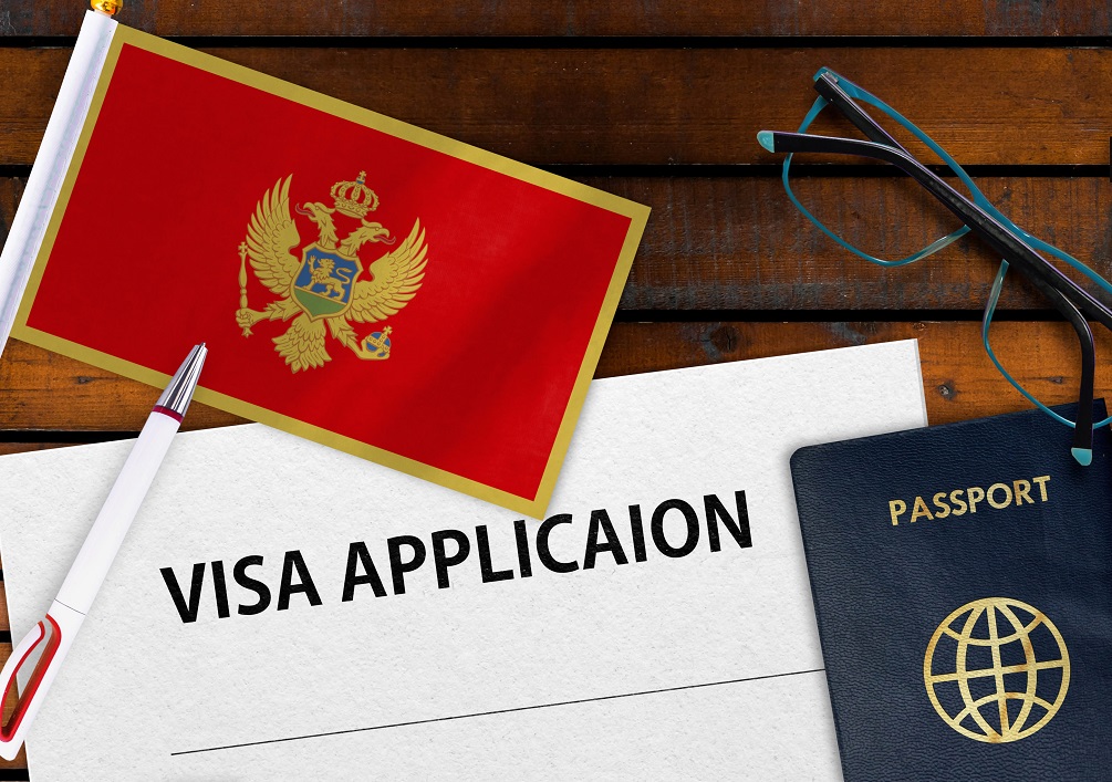 Montenegro visa application form