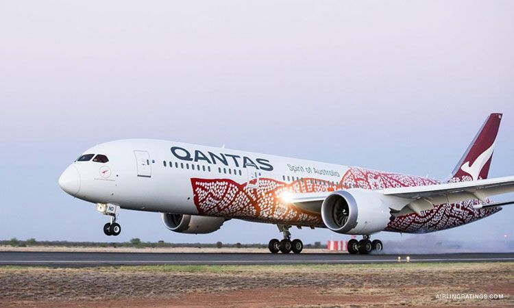 First Commercial Flight from Australia to the UK