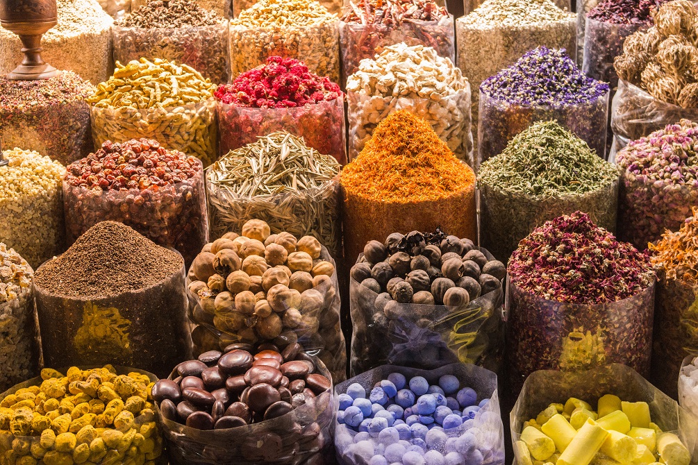 Spice souk in Dubai