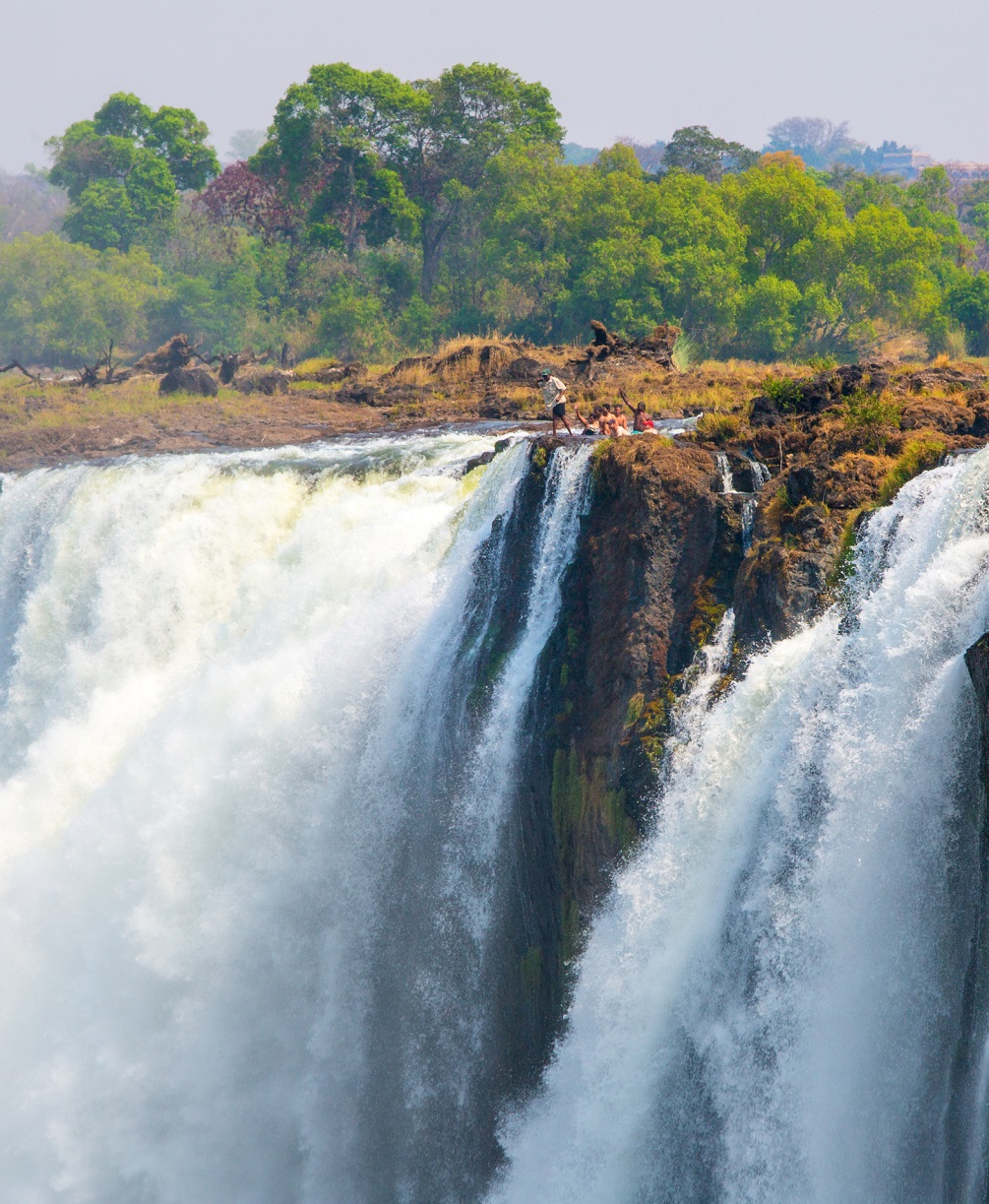 Victoria Falls at Devils pool