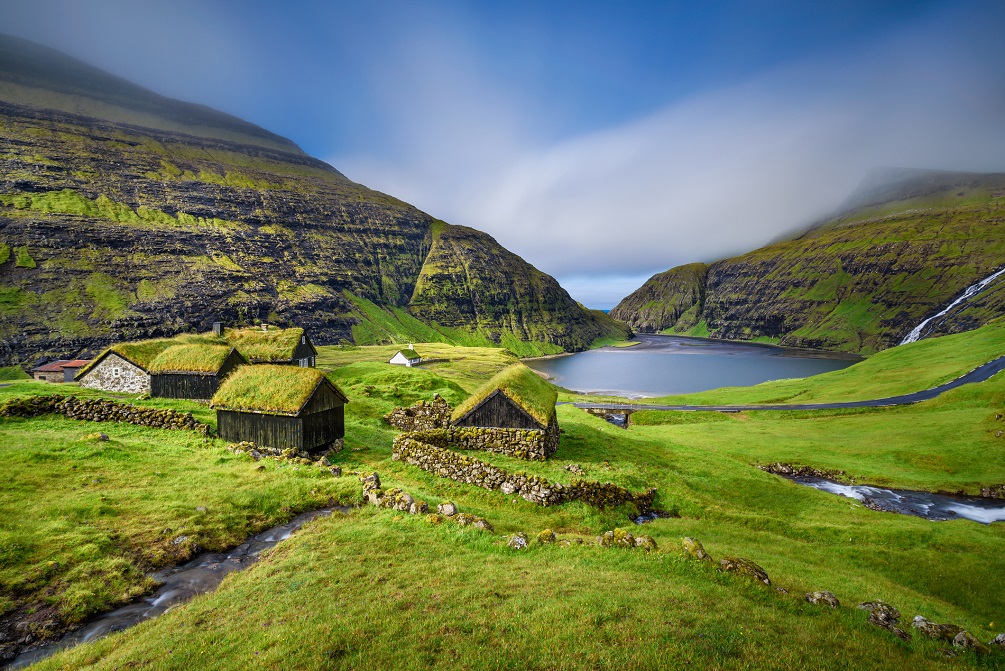 Village of Saksun, Faroe Islands, Denmark