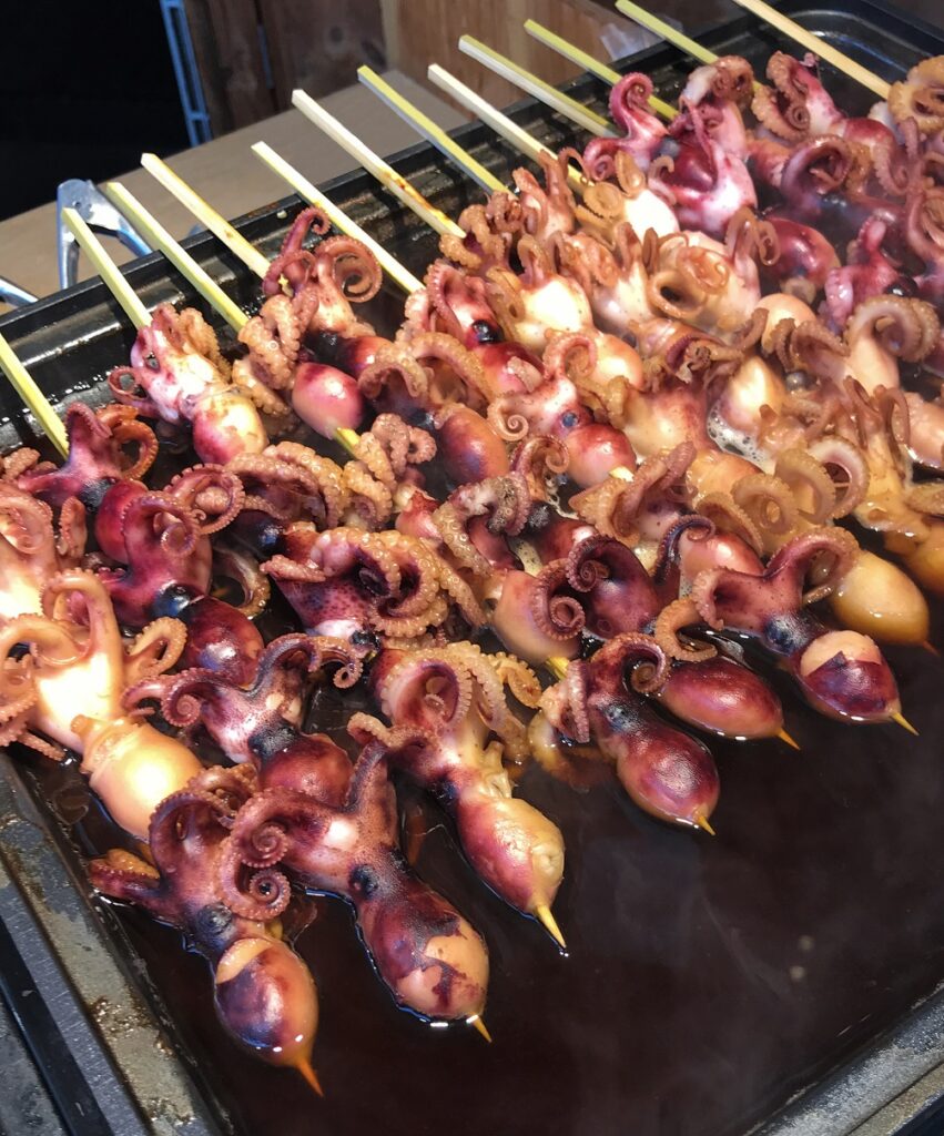 Street Food in Japan 8 MustTry Dishes