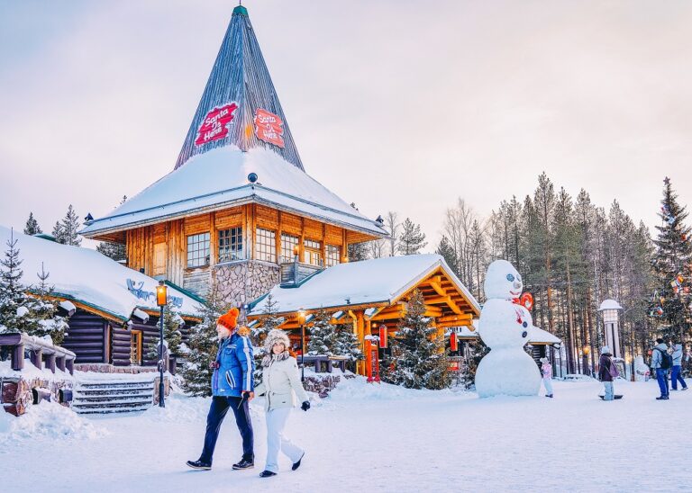 Santa's Lapland Resumed Visits for the First Time in Over Two Years
