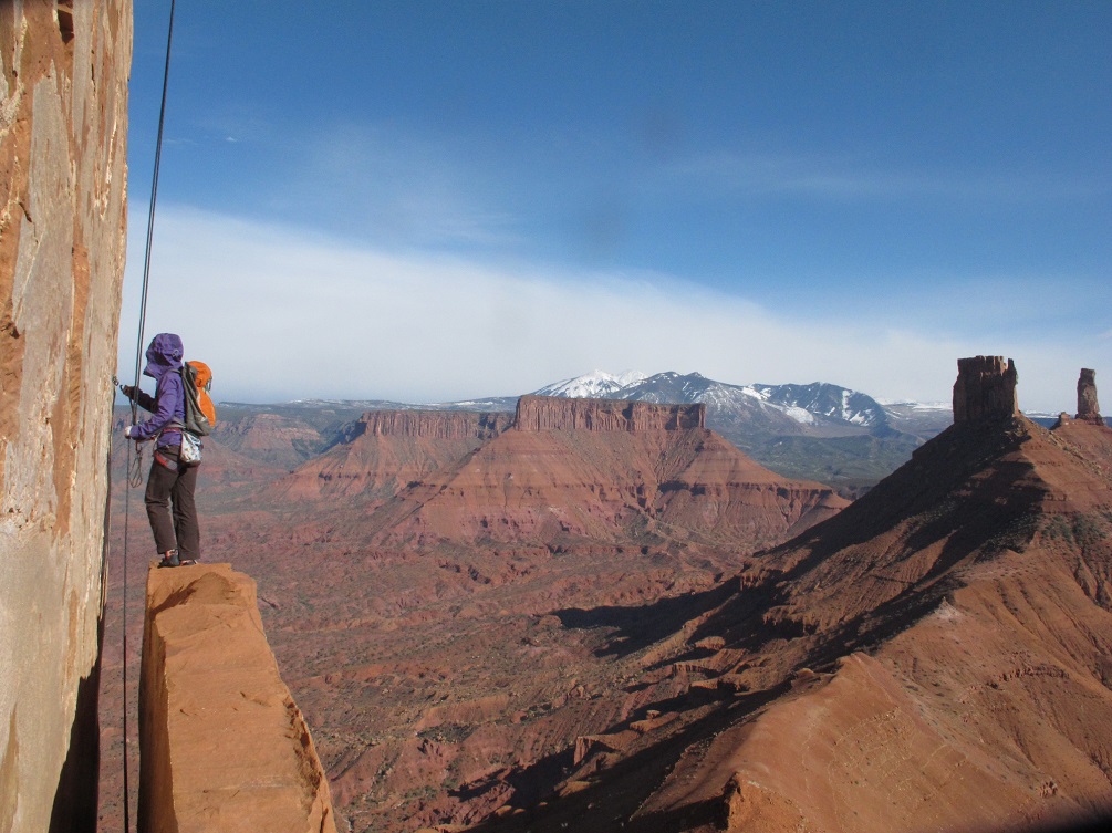 Moab Tower Climbing