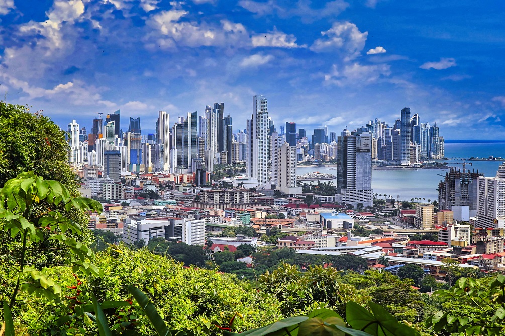 Panama City, the capital of Panama