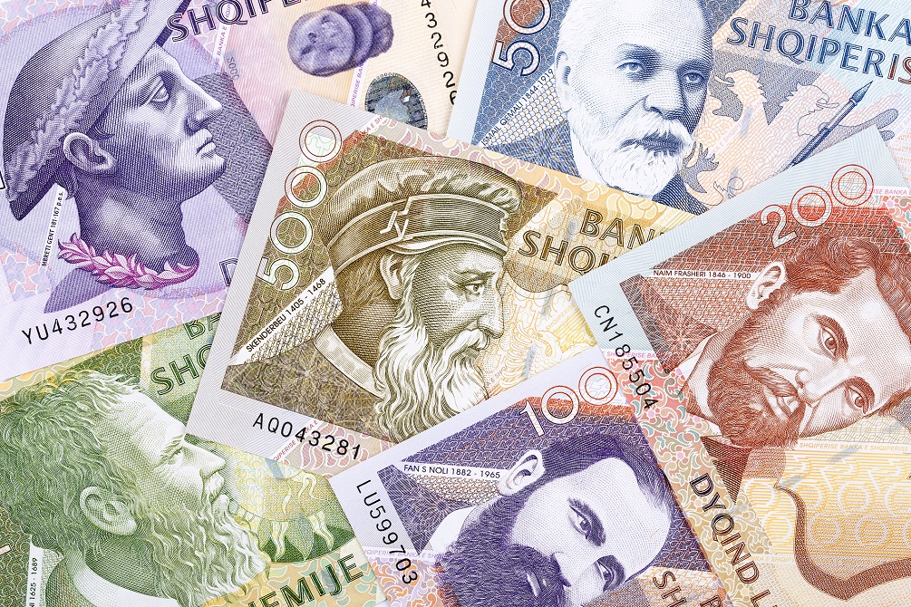 Money from Albania
