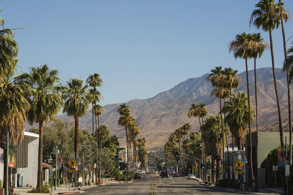 Palm Springs is the California