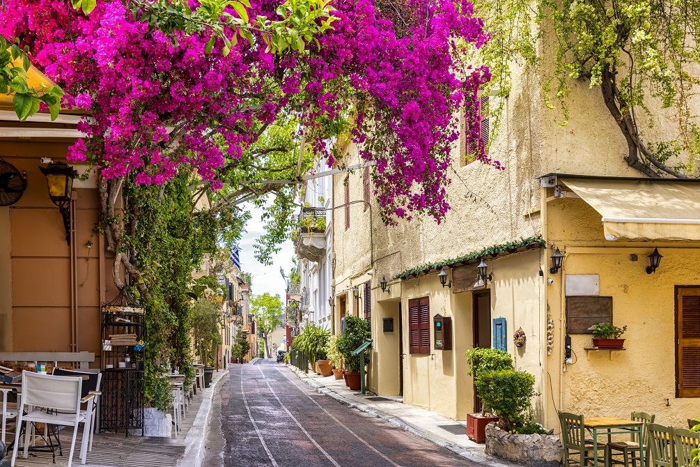 Plaka of Athens, Greece