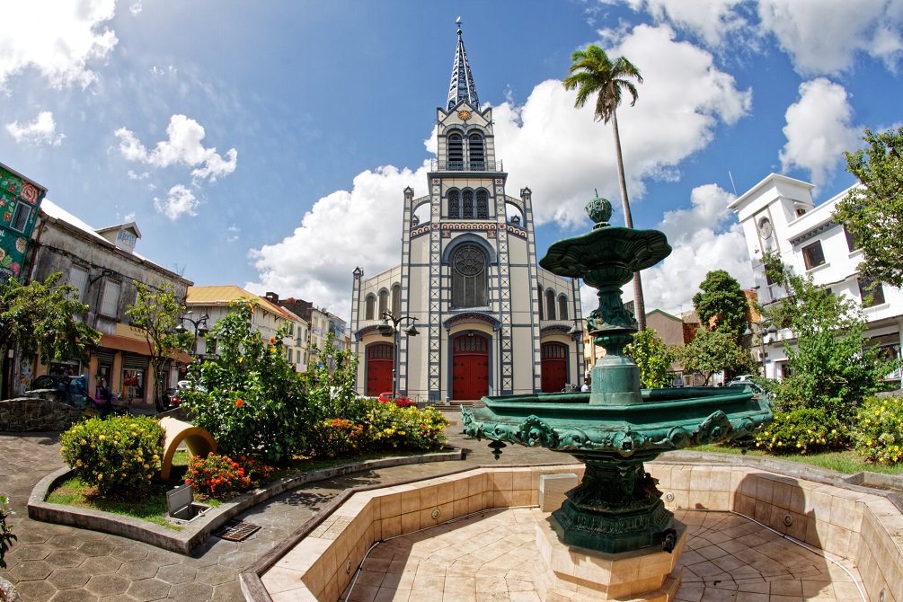 Saint-Louis cathedral, Fort-de-France, Martinique