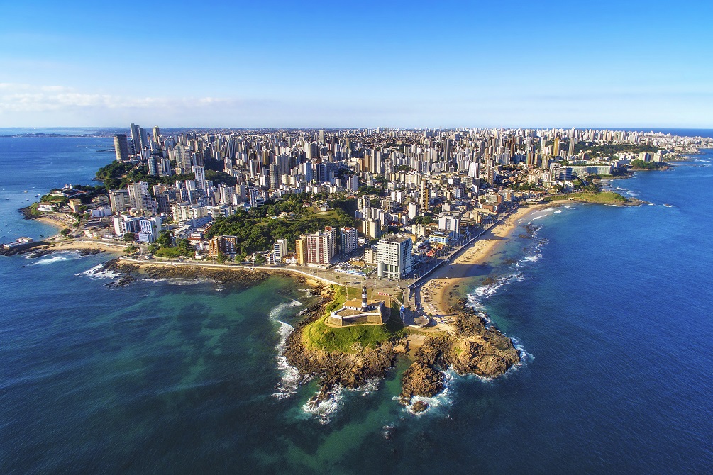 Salvador da Bahia Cityscape, Bahia, Brazil