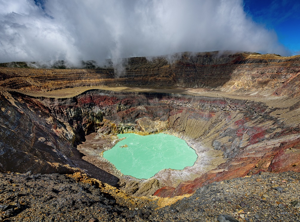 Santa Ana Volcano in El Salvador