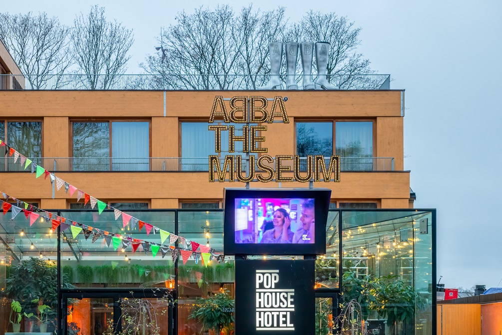 Abba Museum and Pop House Hotel in Stockholm Sweden