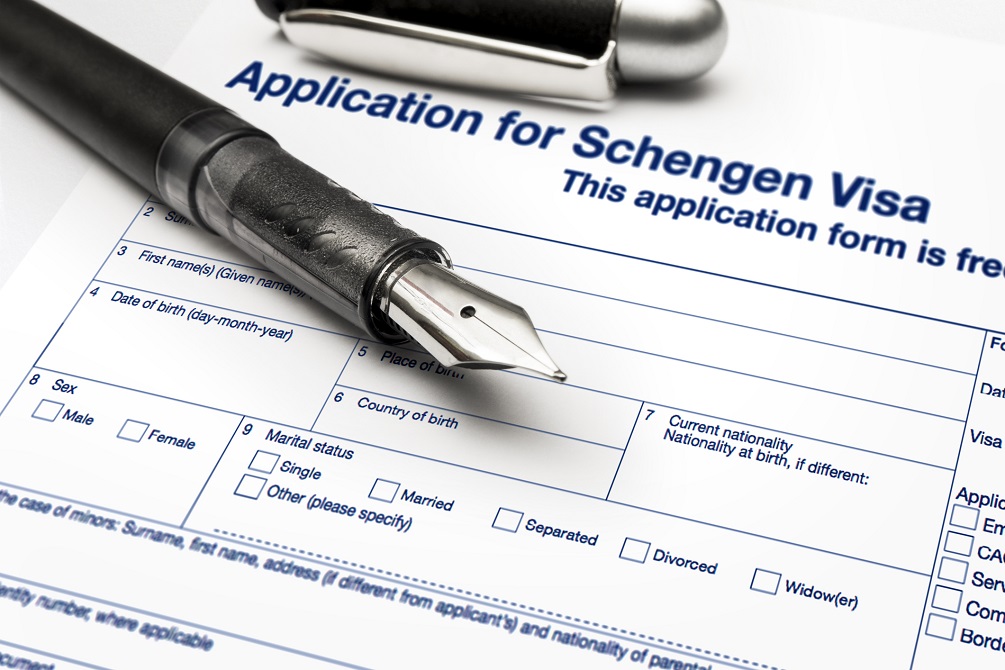  Application for Schengen visa