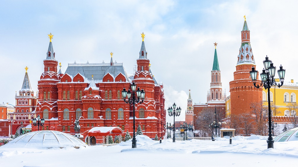 Moscow in winter, Russia