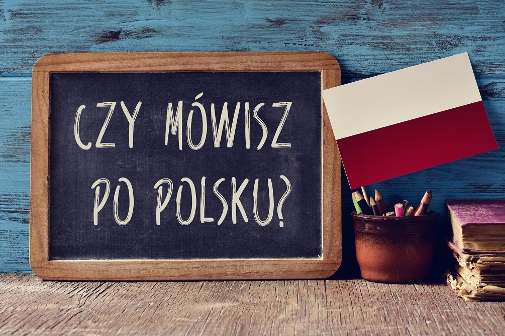 Question do you speak Polish? written in Polish 