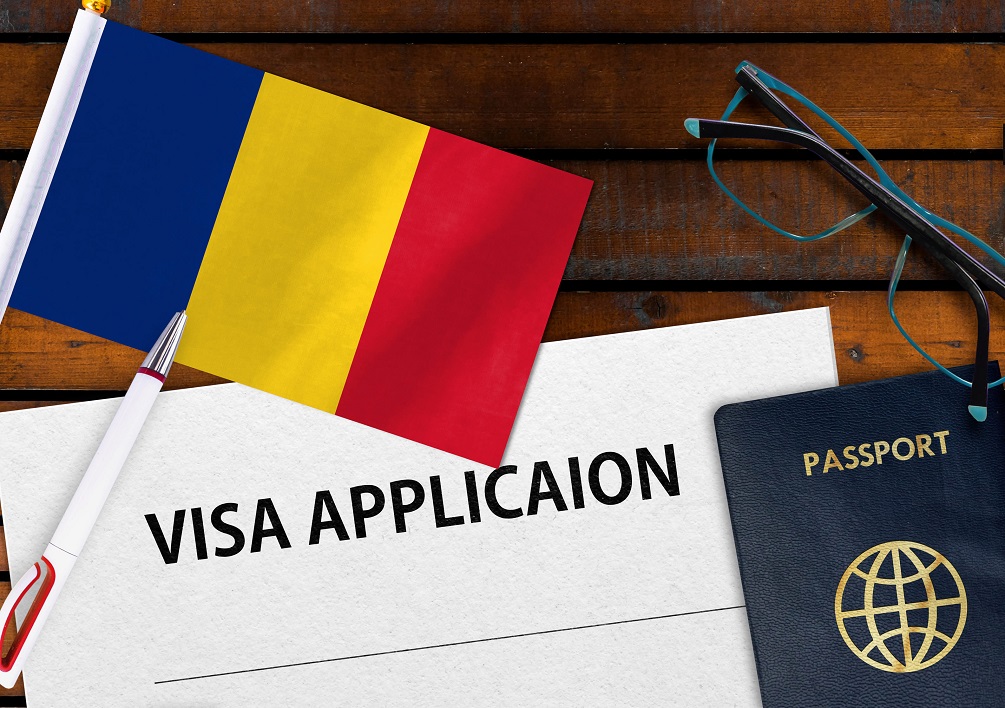 Romania visa application form