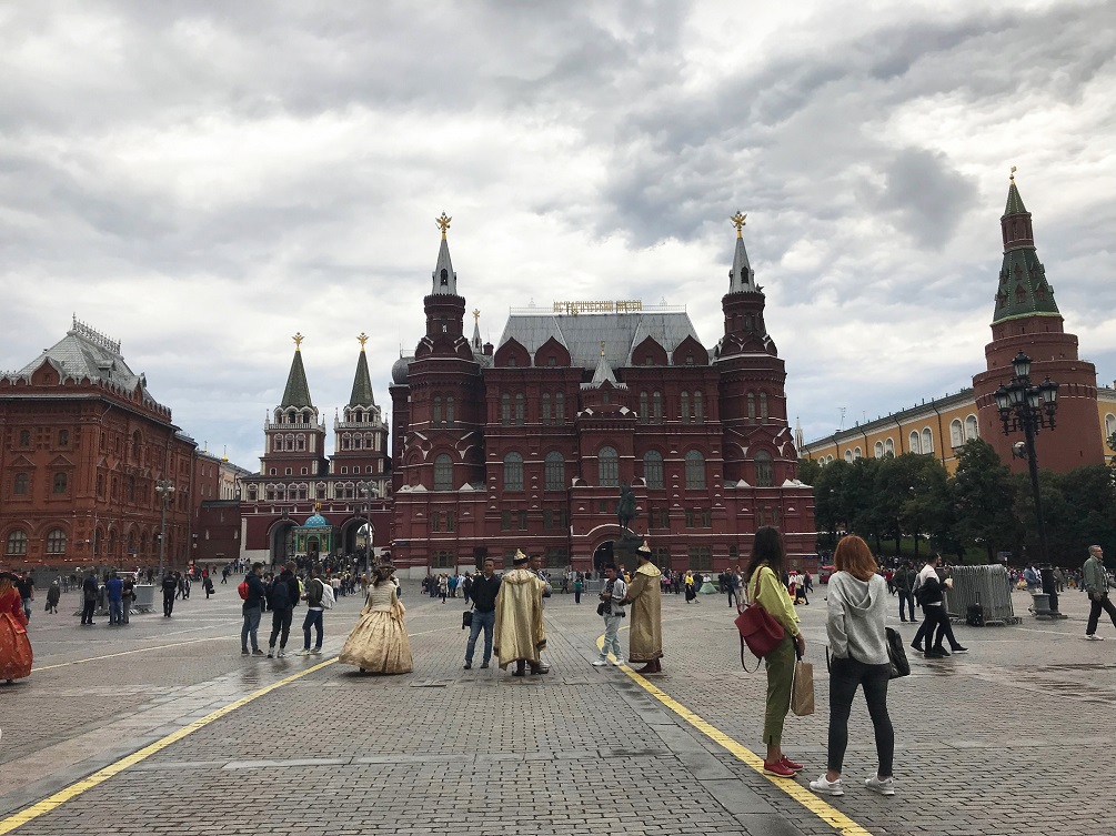 State Historical Museum near Red Square, Moscow, Russia