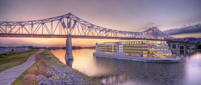 Viking Floated Out its First Ship to Sail on a US River