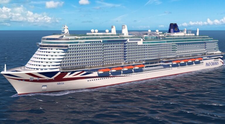 P&O Cruises Ship Arvia to Launch with New Features
