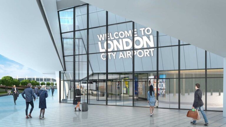 London City Airport Unveiled Renovation Plans to Its Departure Area