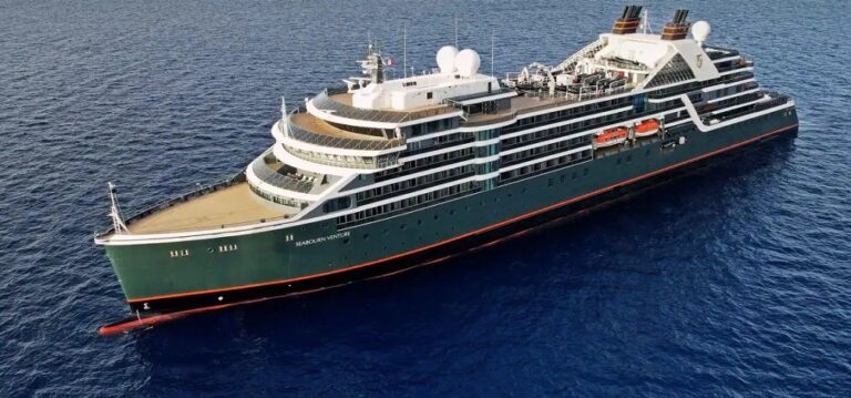 New Ship Seabourn Venture Named in Antarctica