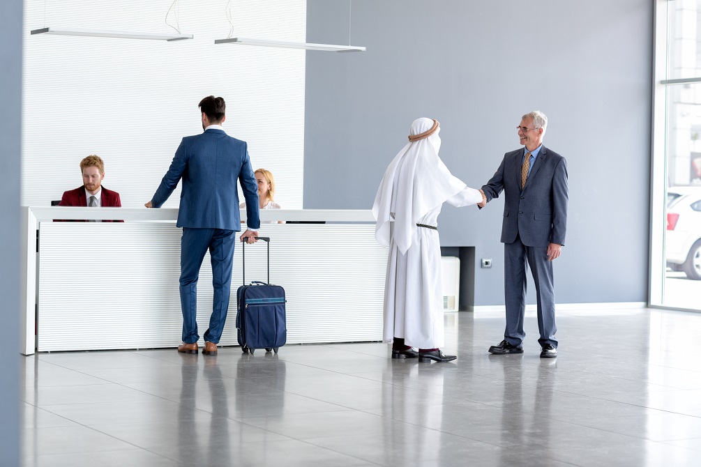 Arab in Airport