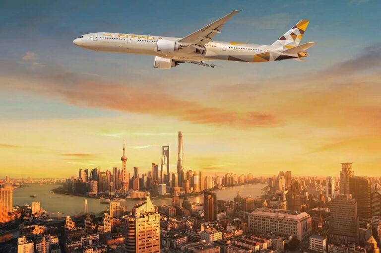 Etihad Airways to Add More Route Between Abu Dhabi and Shanghai