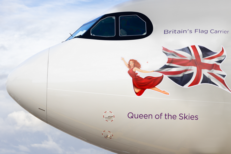 Virgin Atlantic Names Newest Aircraft In Honor of Queen Elizabeth II