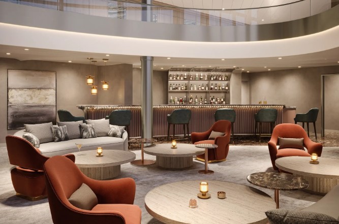 Silversea Cruises Reveals Public Spaces om Brand New Ship Silver Nova