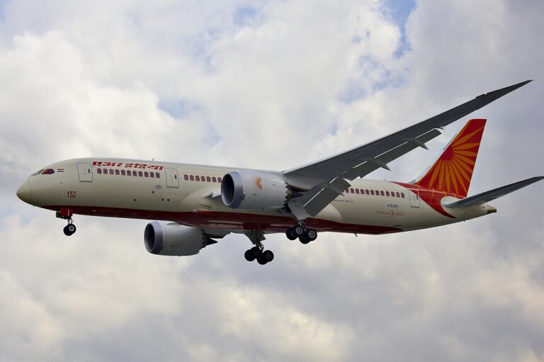 Air India Resumed Nonstop Service Between Delhi and Milan