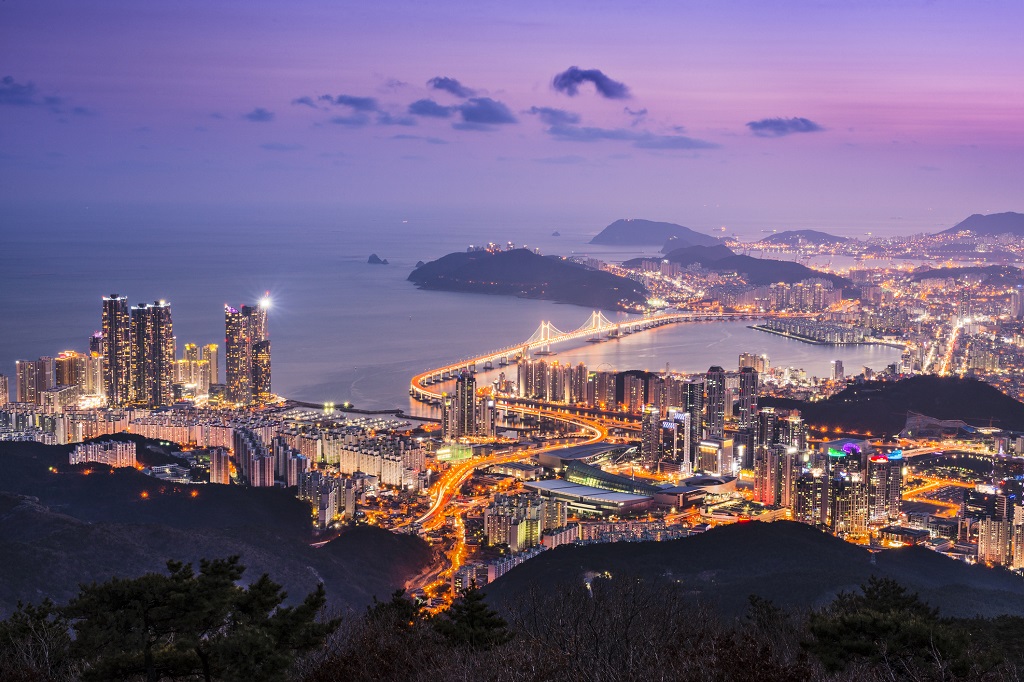 Skyline of Busan