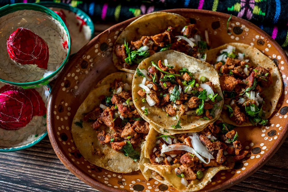 Tacos al pastor from Mexico