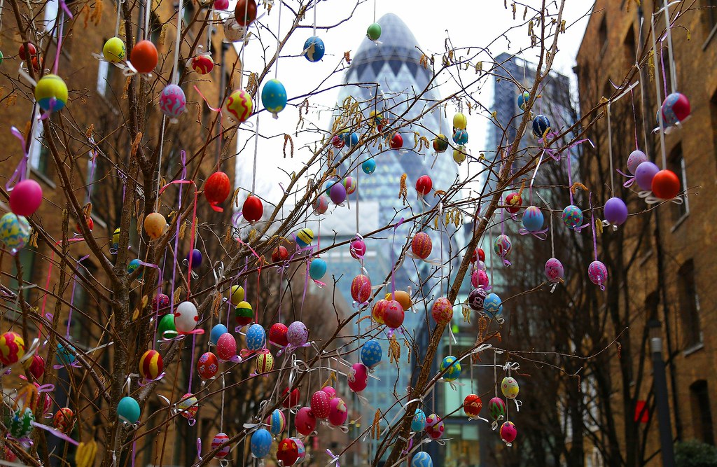 Easter Tree in London