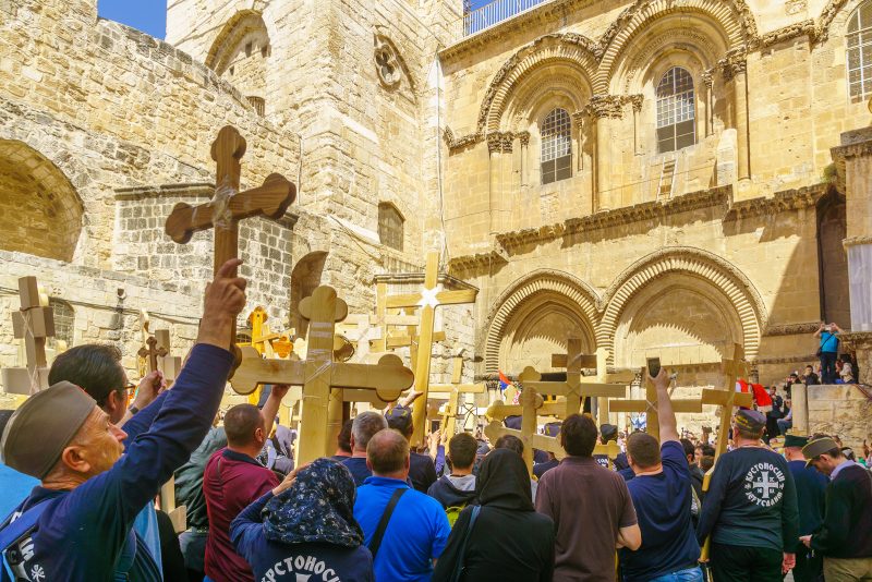 Jerusalem, Israel during Easter