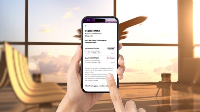 Track Your Baggage with Air New Zealand's New App Feature